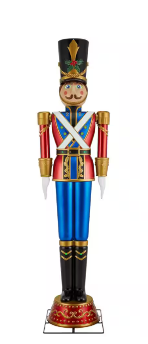 Blitzcore™ 9-Foot Animated Nutcracker