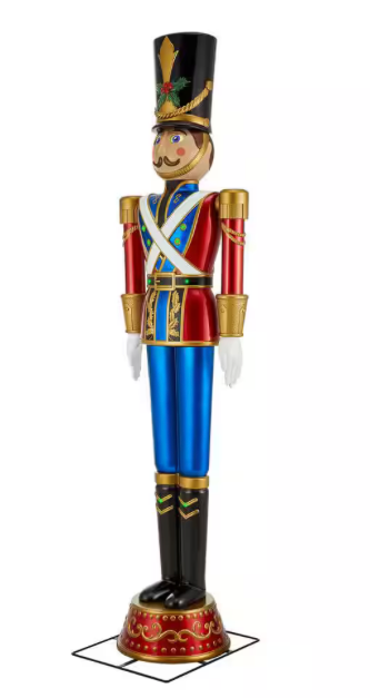 Blitzcore™ 9-Foot Animated Nutcracker