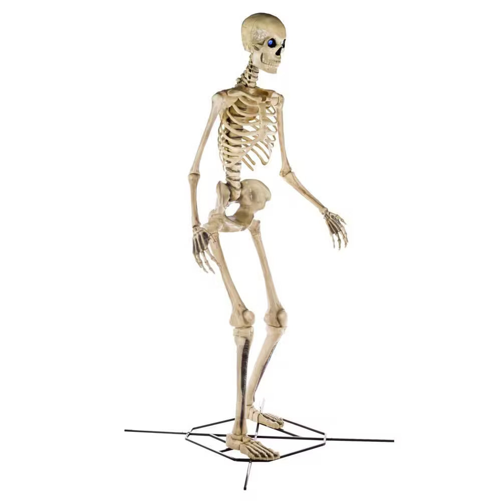 12 ft. Giant Animated Skeleton Halloween Decoration