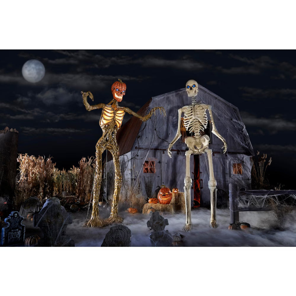 12 ft. Giant Animated Skeleton Halloween Decoration