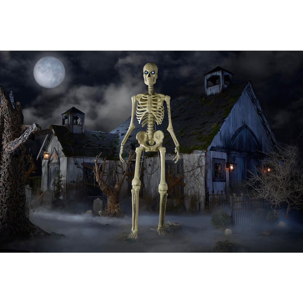 12 ft. Giant Animated Skeleton Halloween Decoration