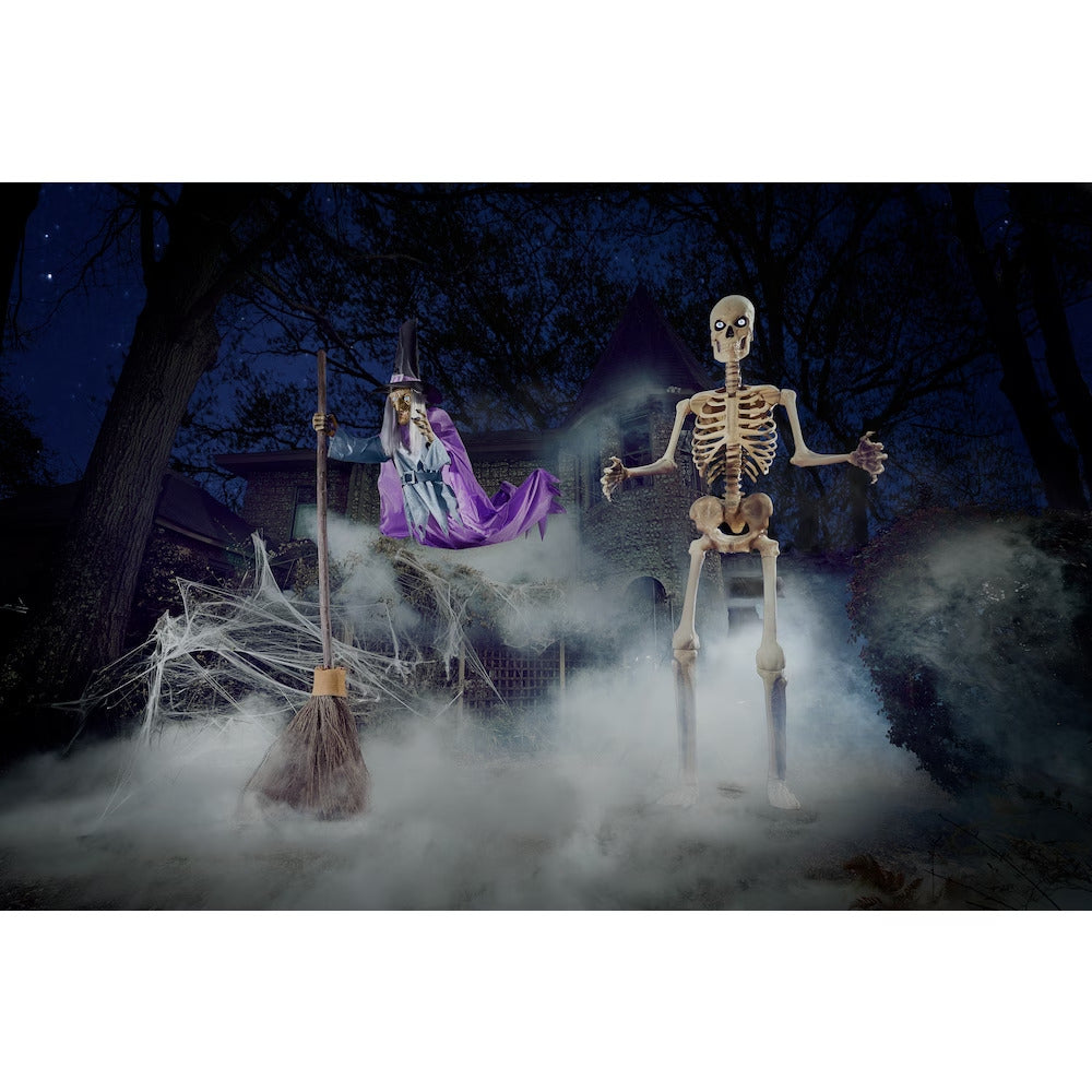 12 ft. Giant Animated Skeleton Halloween Decoration